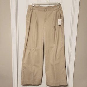 𝅺a New Day Womens High Rise Wide Leg Khakis